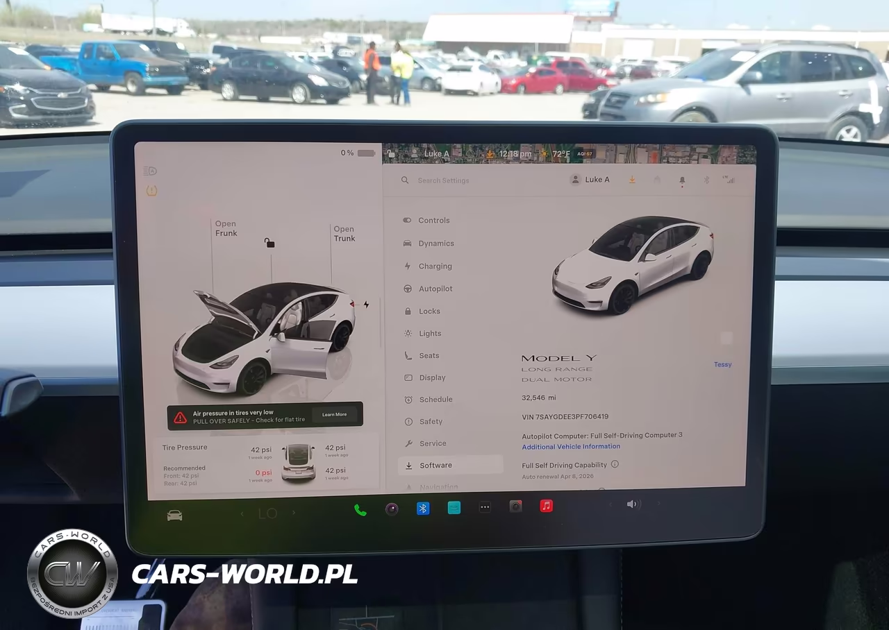 2023 Tesla Model Y Awd-Long Range Dual Motor All-Wheel Drive VIN:7SAYGDEE3PF706419 - 19