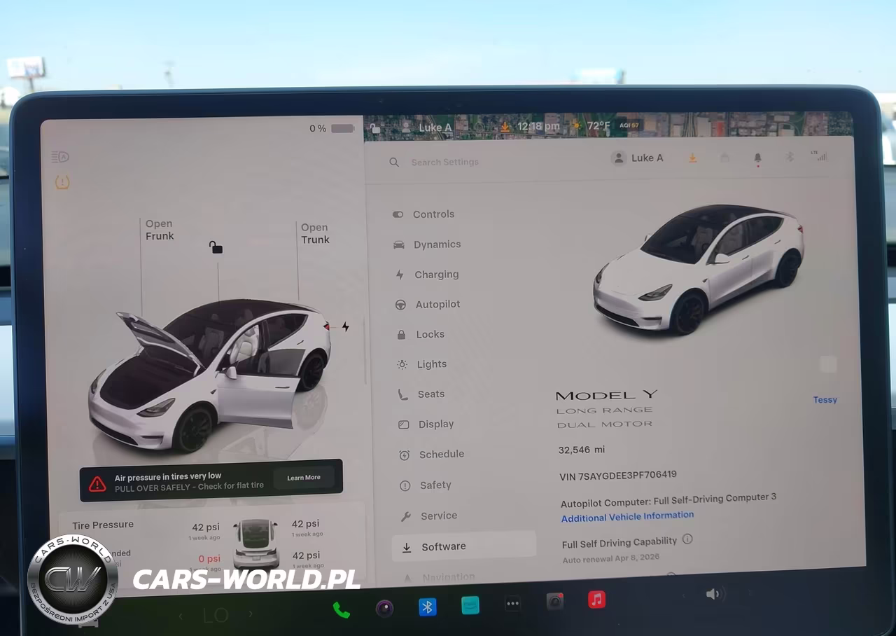 2023 Tesla Model Y Awd-Long Range Dual Motor All-Wheel Drive VIN:7SAYGDEE3PF706419 - 7