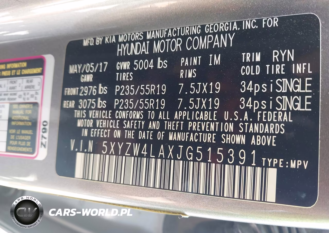 2018 Hyundai Santa Fe Sport 2.0T Ultimate VIN:5XYZW4LAXJG515391 - 9