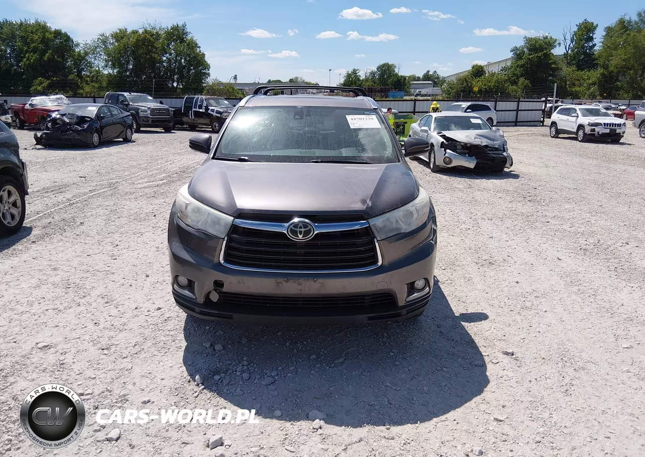 2015 Toyota Highlander Limited V6 VIN:5TDDKRFH5FS124297 - 12