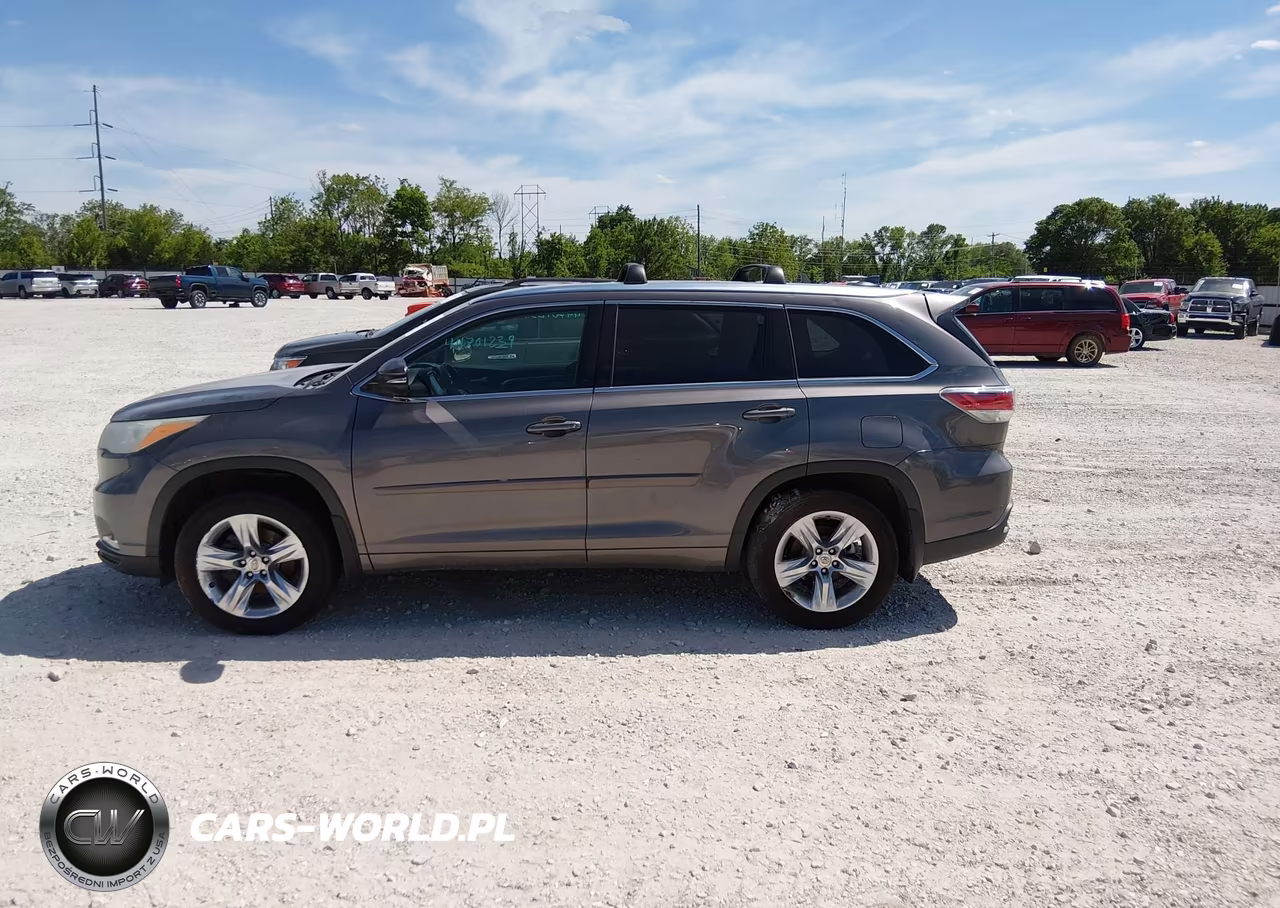 2015 Toyota Highlander Limited V6 VIN:5TDDKRFH5FS124297 - 14
