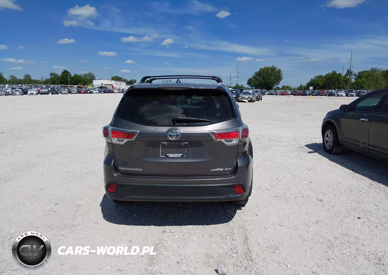 2015 Toyota Highlander Limited V6 VIN:5TDDKRFH5FS124297 - 16