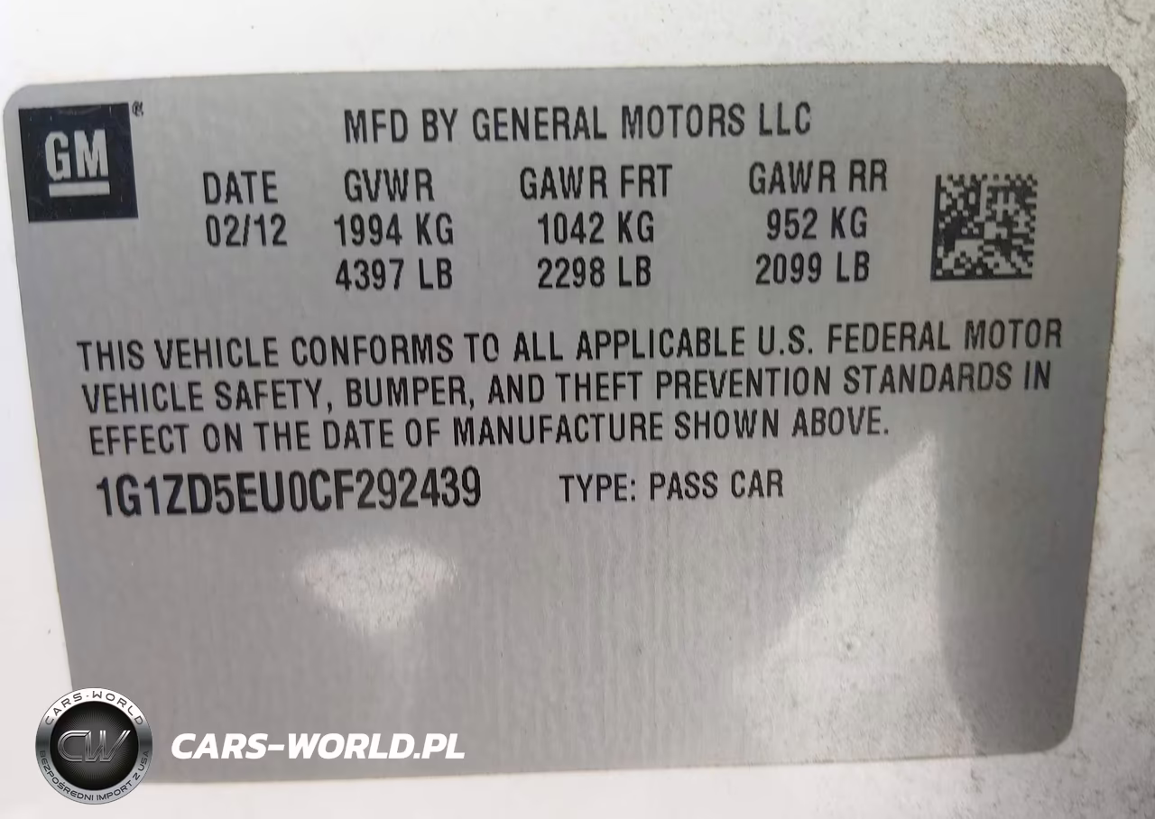 2012 Chevrolet Malibu 2Lt VIN:1G1ZD5EU0CF292439 - 9