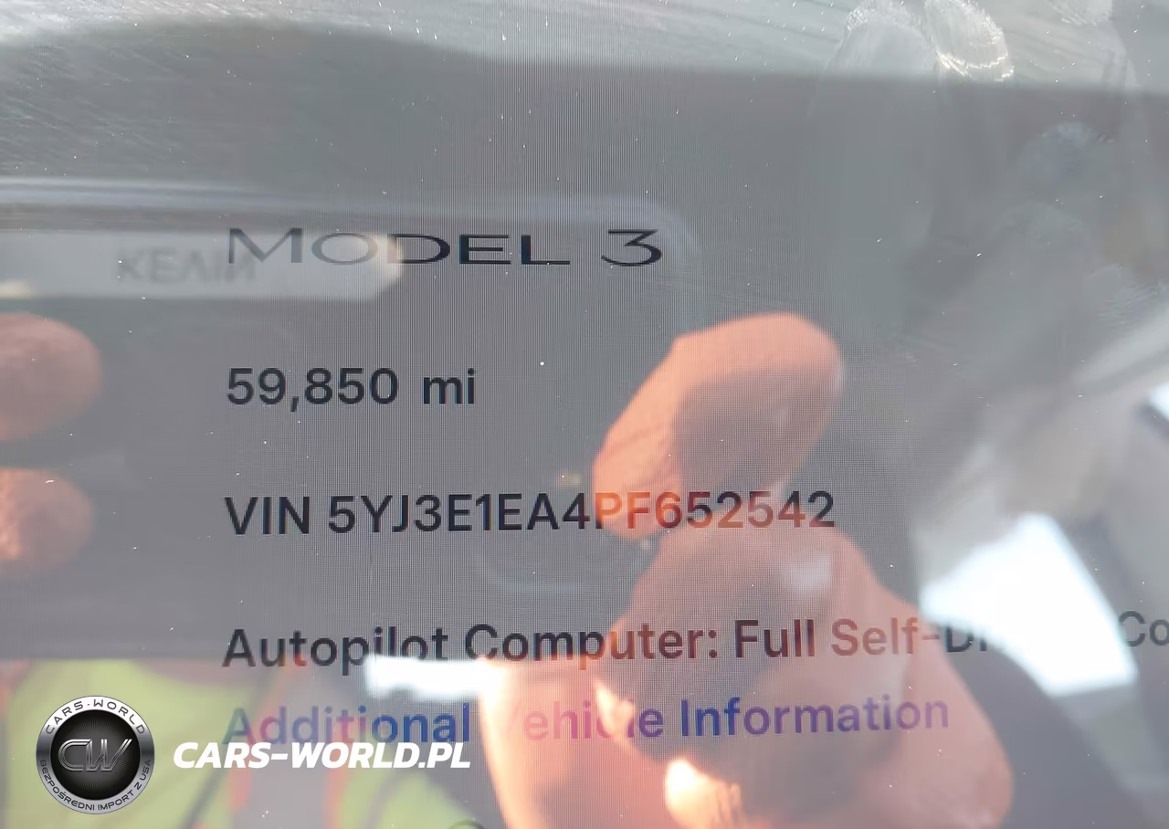 2023 Tesla Model 3 Rear-Wheel Drive VIN:5YJ3E1EA4PF652542 - 7