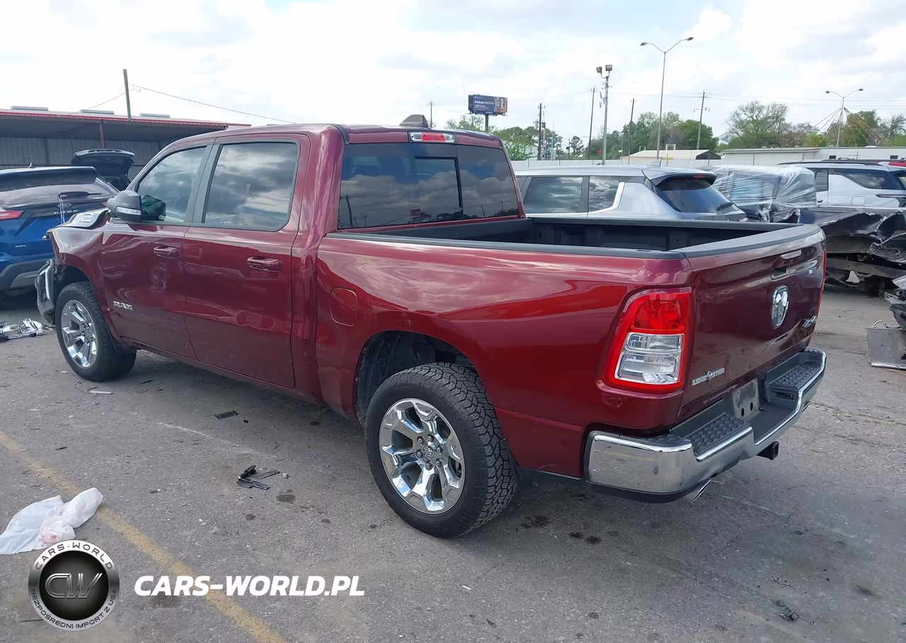 2022 Ram 1500 Lone Star 4X4 5'7 Box VIN:1C6SRFFTXNN458830 - 3