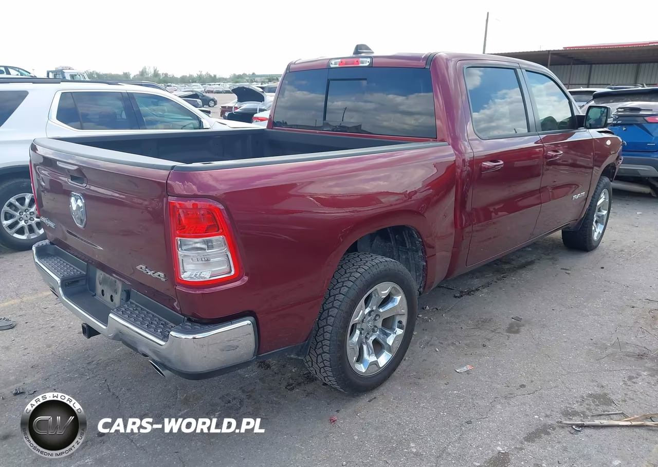 2022 Ram 1500 Lone Star 4X4 5'7 Box VIN:1C6SRFFTXNN458830 - 4