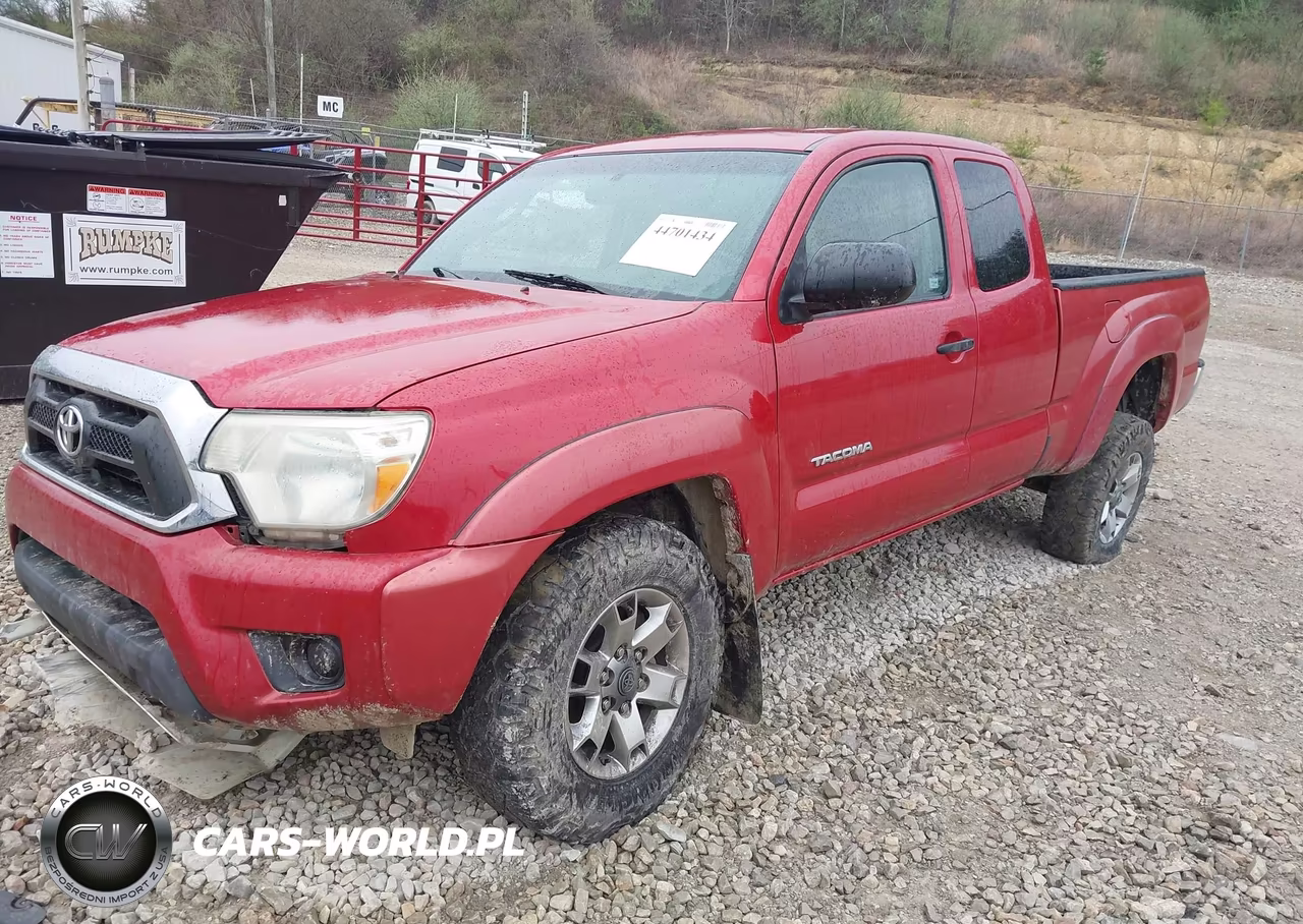 2012 Toyota Tacoma VIN:5TFUX4EN9CX015858 - 2