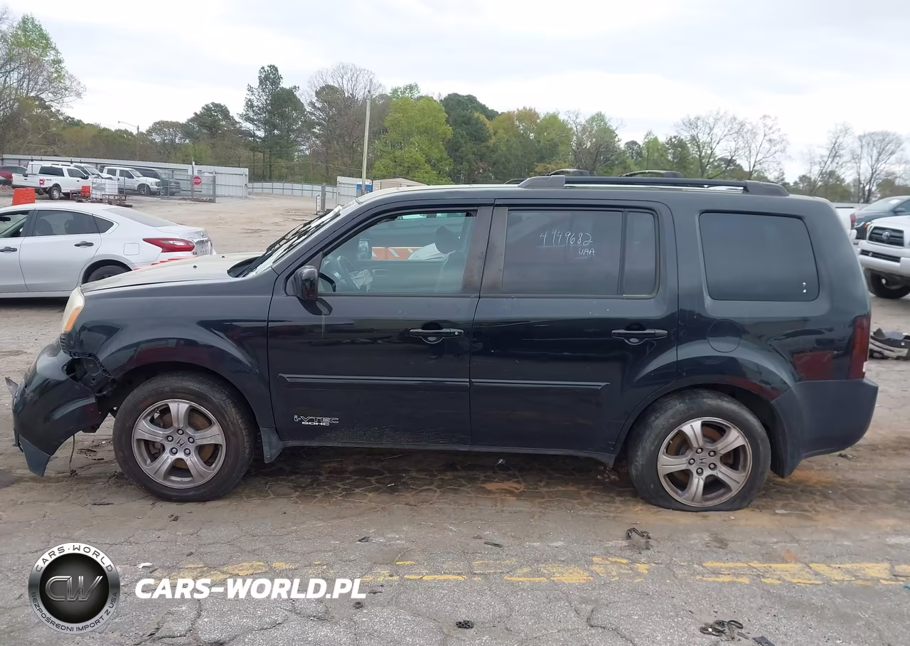 2012 Honda Pilot Ex-L VIN:5FNYF4H56CB009560 - 14