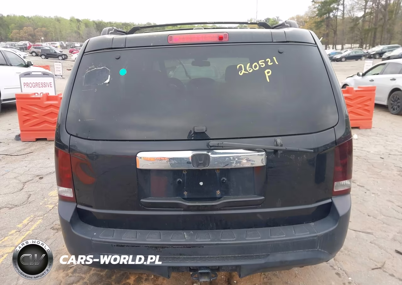 2012 Honda Pilot Ex-L VIN:5FNYF4H56CB009560 - 16