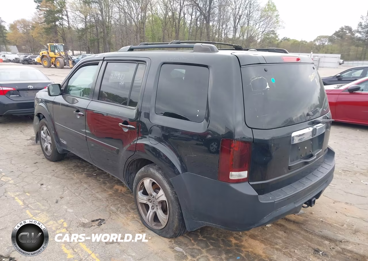 2012 Honda Pilot Ex-L VIN:5FNYF4H56CB009560 - 3