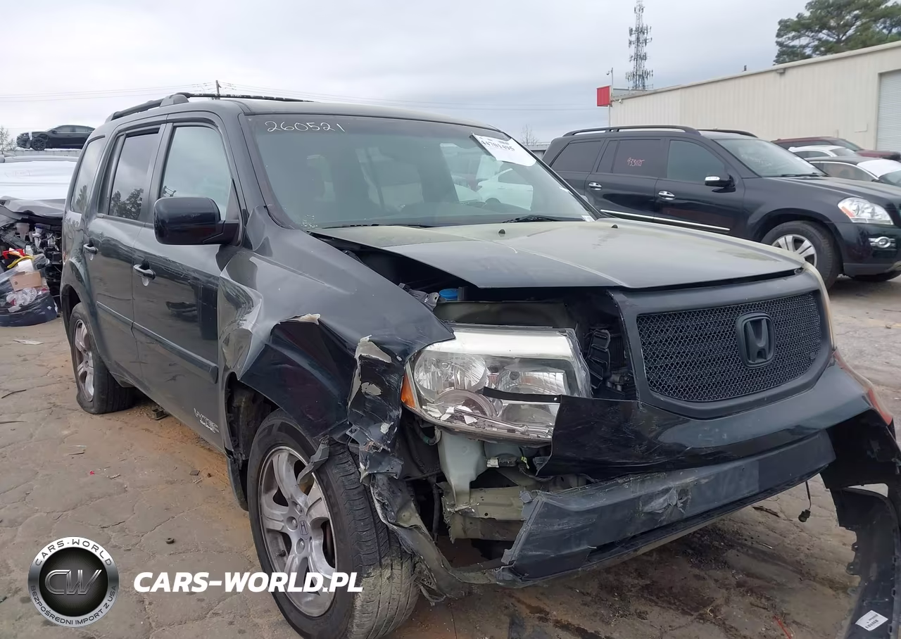 2012 Honda Pilot Ex-L VIN:5FNYF4H56CB009560 - 6