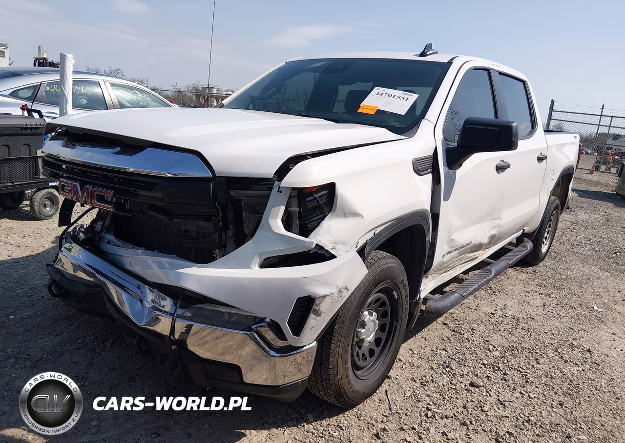2024 GMC Sierra 1500 4Wd Short Box Pro VIN:1GTUUAED0RZ150819 - 2