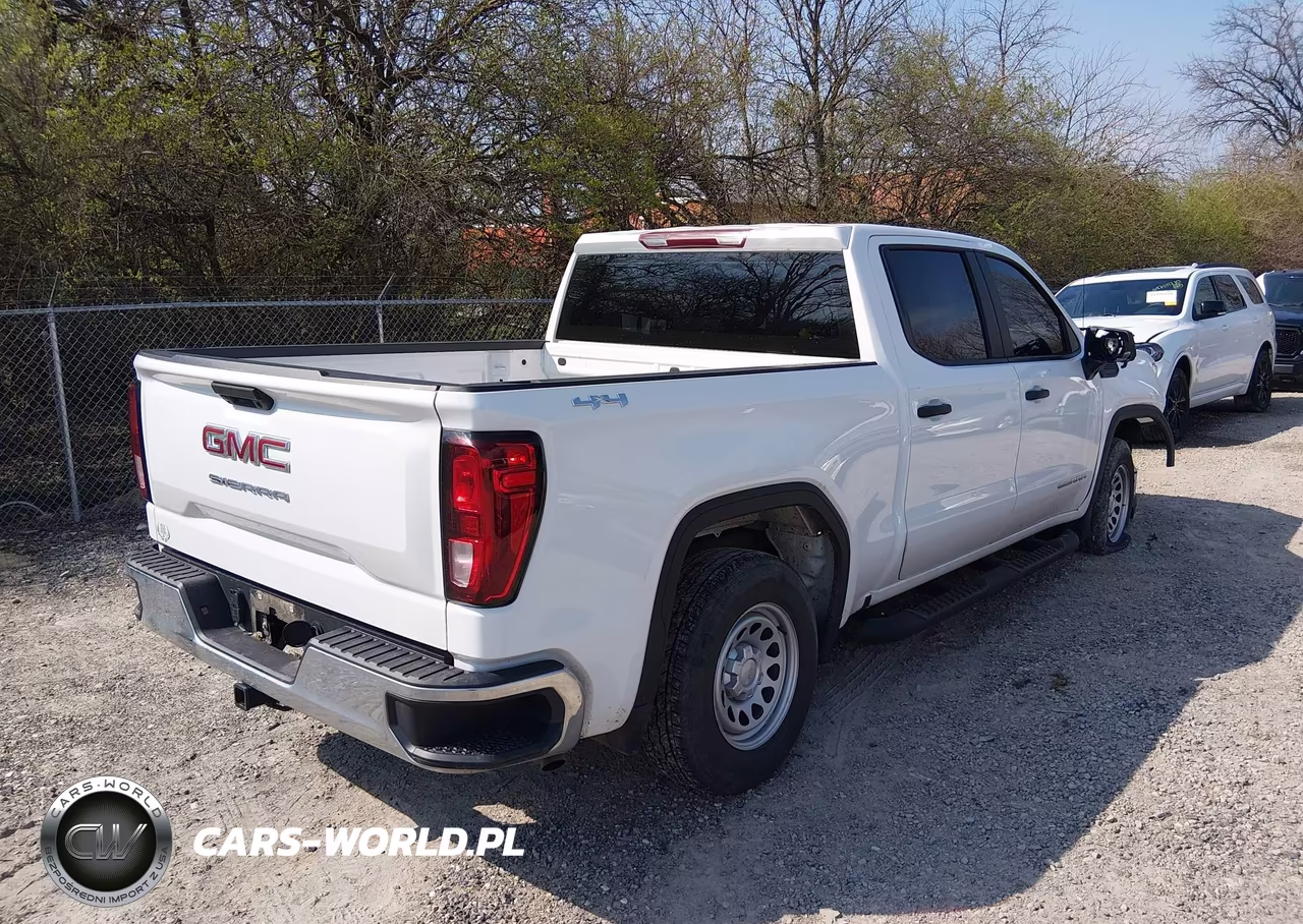 2024 GMC Sierra 1500 4Wd Short Box Pro VIN:1GTUUAED0RZ150819 - 4