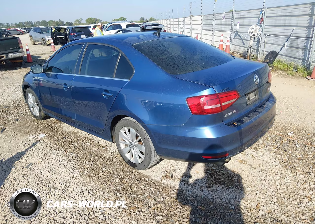 2015 Volkswagen Jetta 1.8T Se VIN:3VWD07AJ9FM314587 - 3
