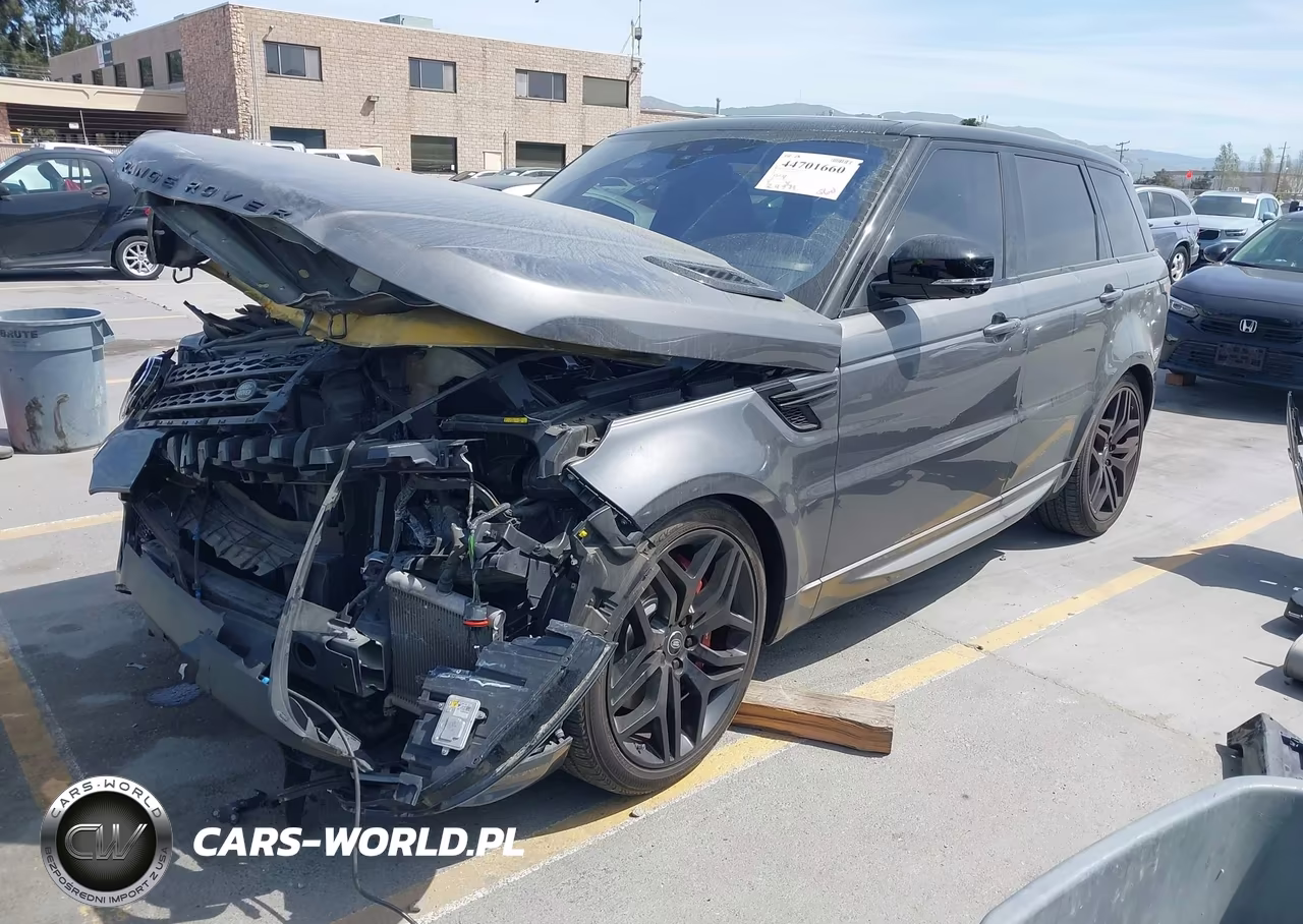2017 Land Rover Range Rover Sport 3.0L V6 Supercharged Hse Dynamic VIN:SALWV2FV9HA163917 - 2