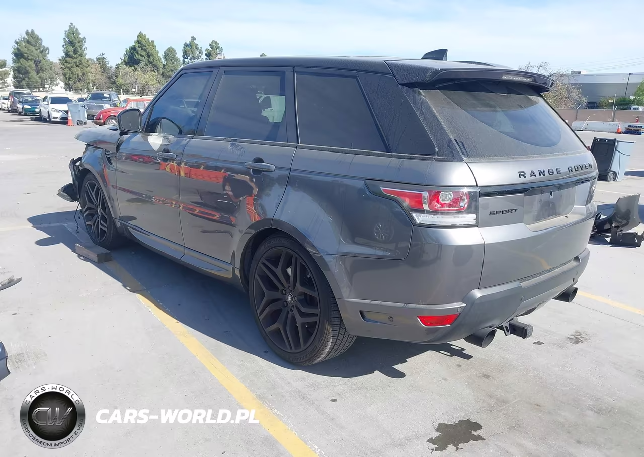 2017 Land Rover Range Rover Sport 3.0L V6 Supercharged Hse Dynamic VIN:SALWV2FV9HA163917 - 3