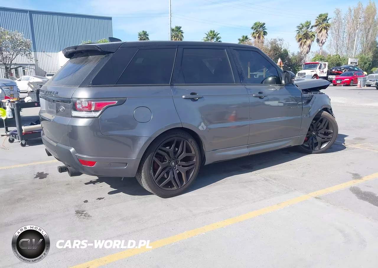 2017 Land Rover Range Rover Sport 3.0L V6 Supercharged Hse Dynamic VIN:SALWV2FV9HA163917 - 4