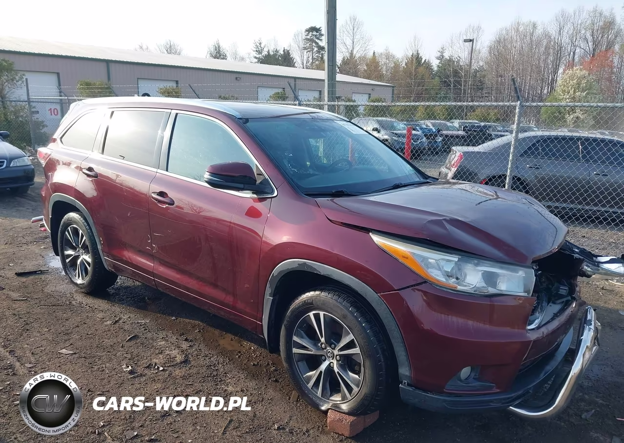 2016 Toyota Highlander Xle V6