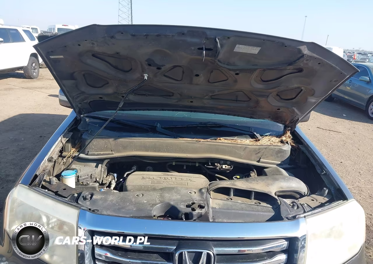 2014 Honda Pilot Ex-L VIN:5FNYF4H71EB055897 - 10