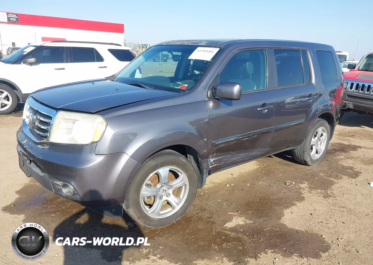 2014 Honda Pilot Ex-L VIN:5FNYF4H71EB055897 - 2