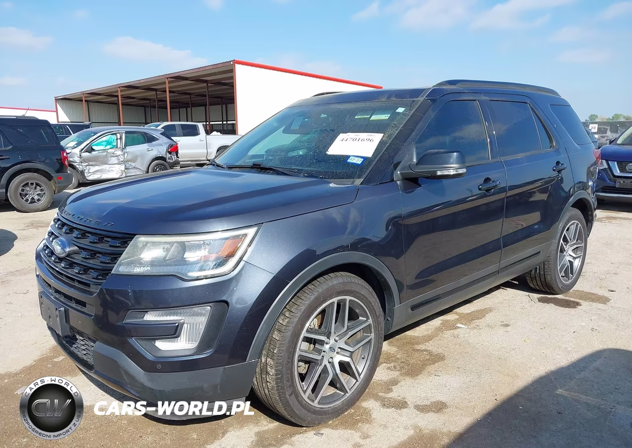2017 Ford Explorer Sport VIN:1FM5K8GT0HGD37104 - 2