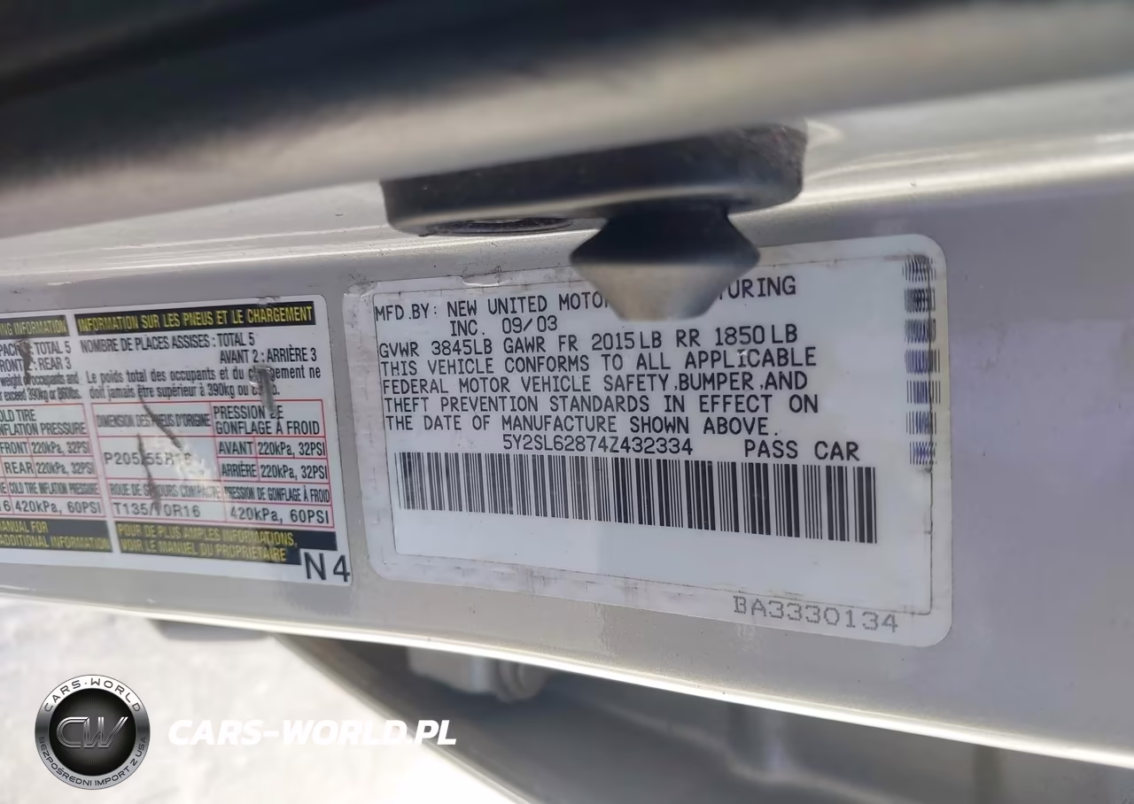2004 Pontiac Vibe VIN:5Y2SL62874Z432334 - 9