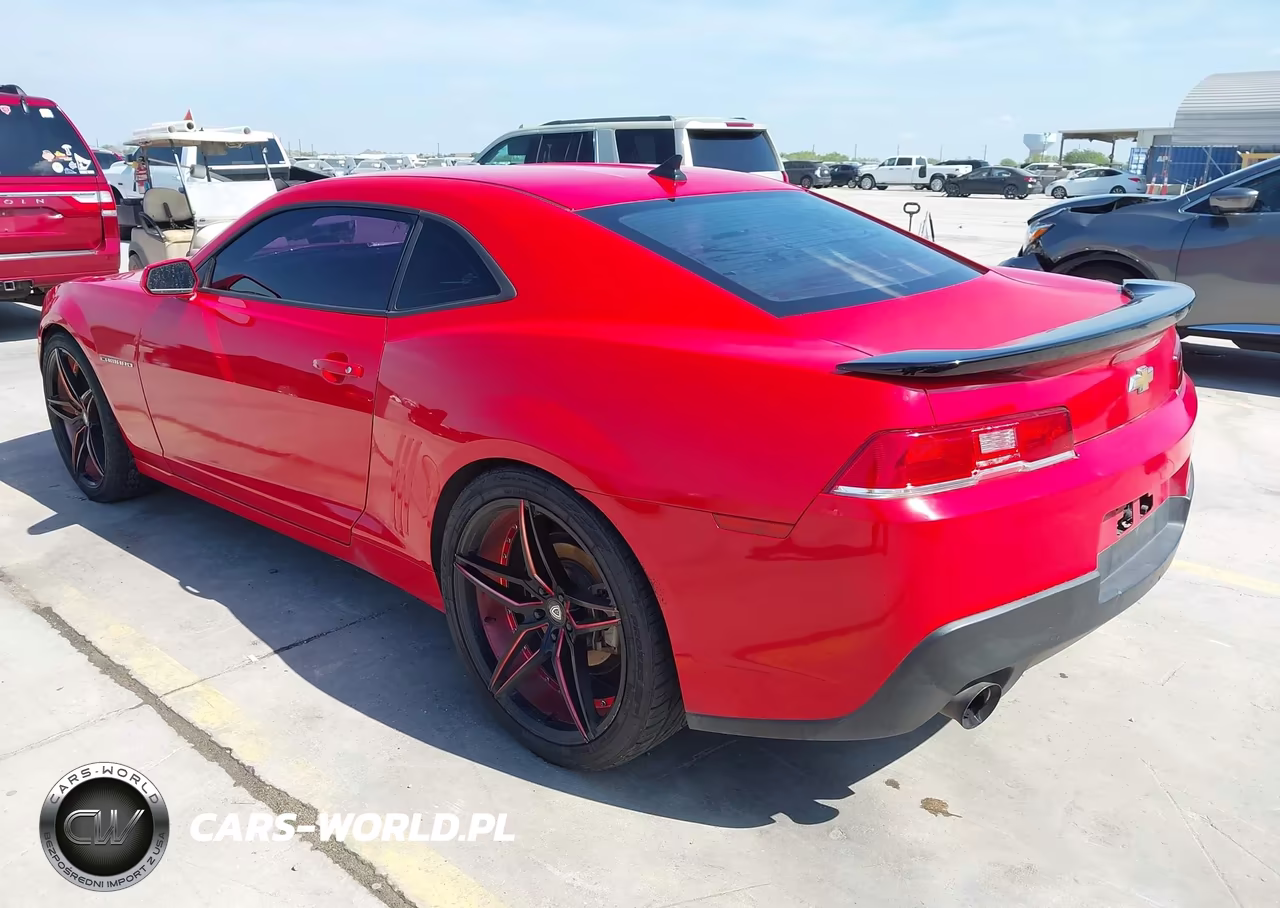 2014 Chevrolet Camaro 2Ls VIN:2G1FA1E33E9256526 - 3
