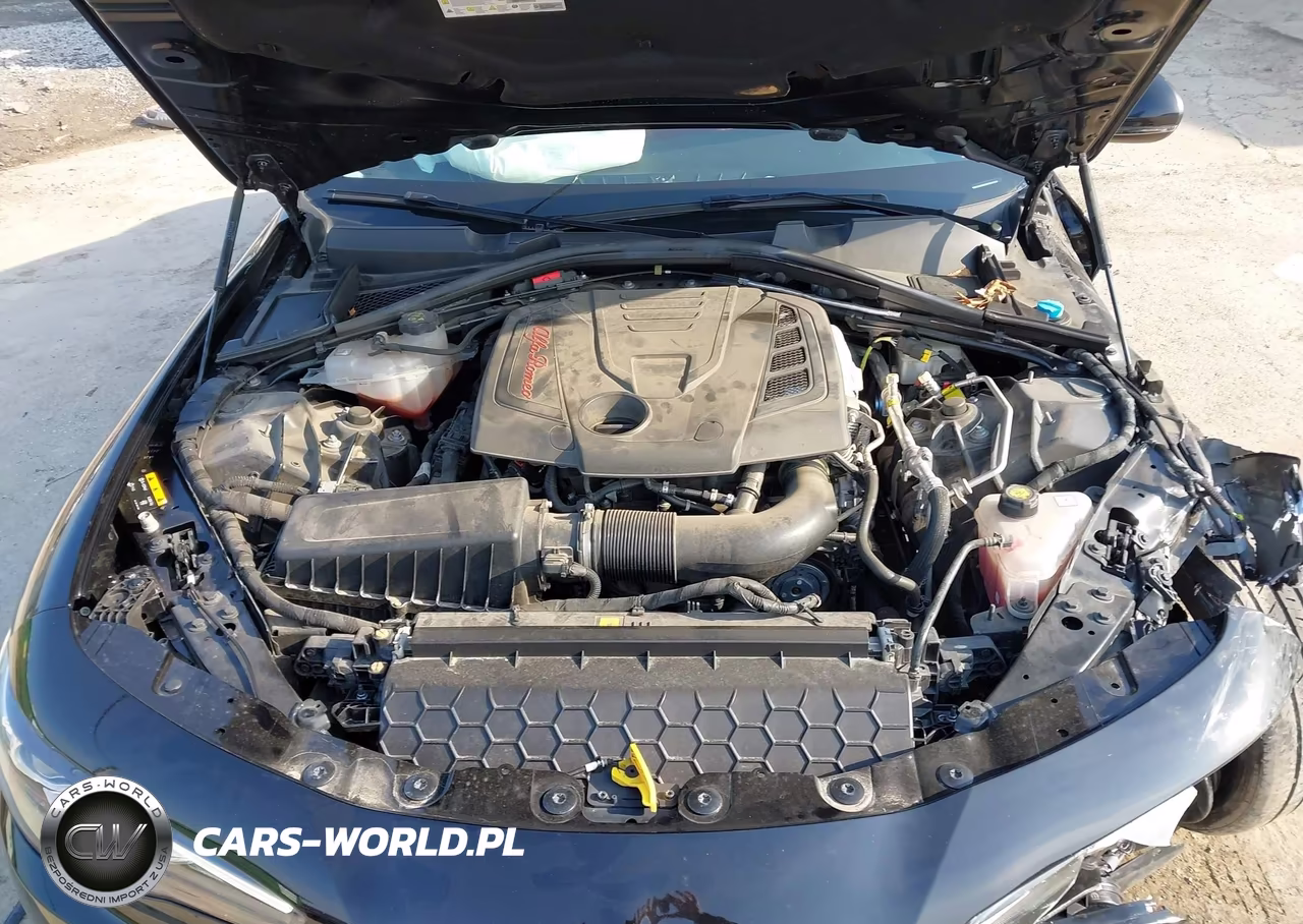 2021 Alfa Romeo Giulia Ti Awd VIN:ZARFANBN0M7648230 - 10