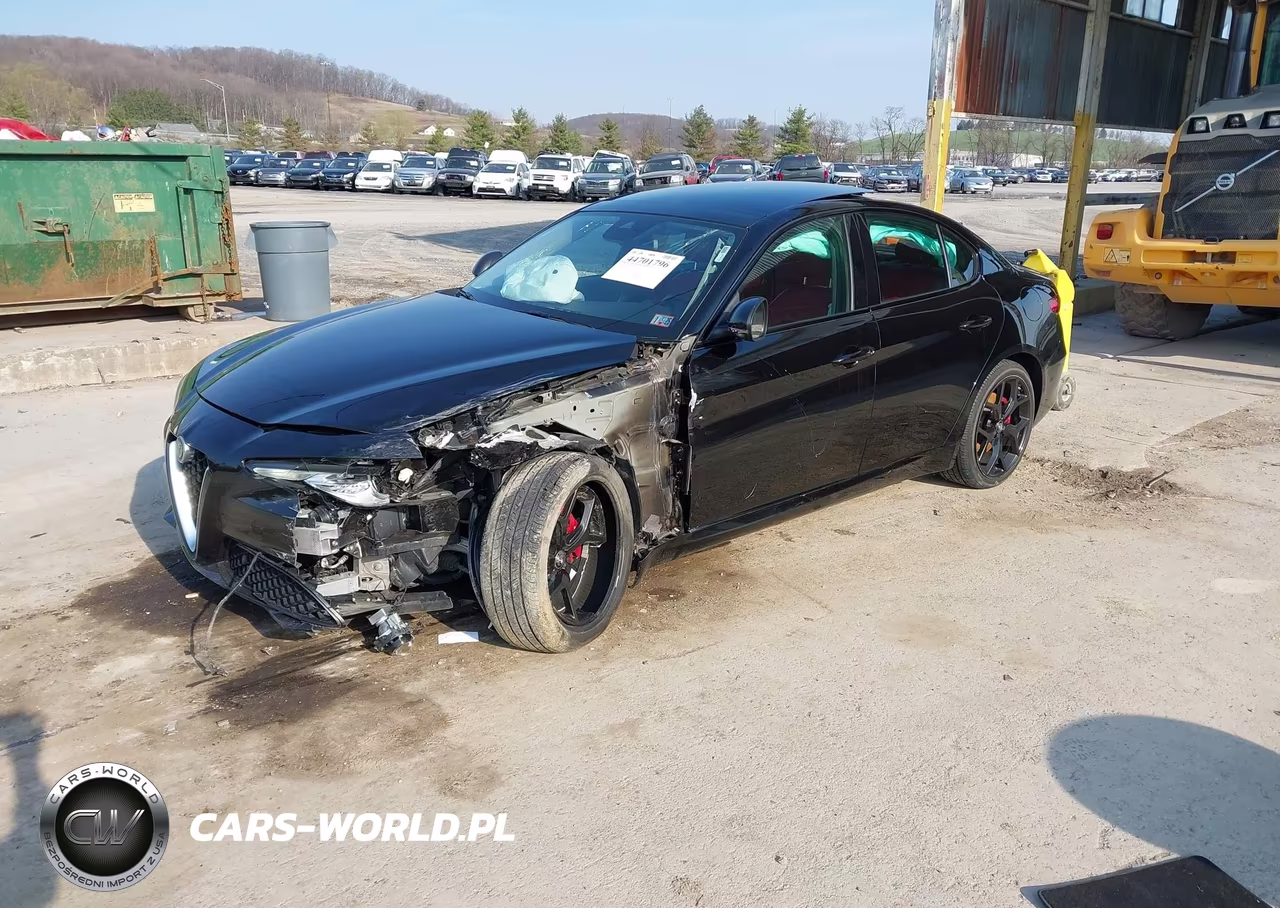 2021 Alfa Romeo Giulia Ti Awd VIN:ZARFANBN0M7648230 - 2