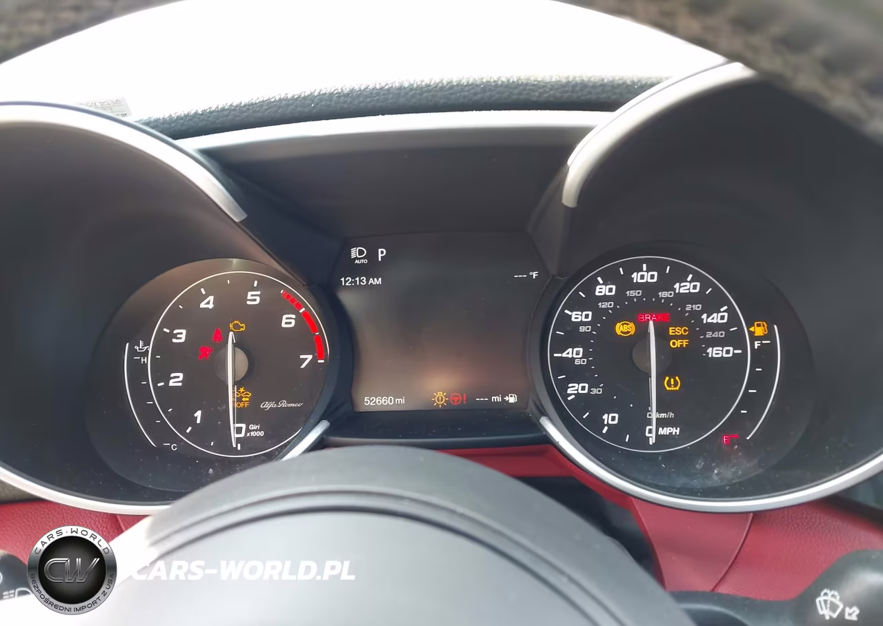 2021 Alfa Romeo Giulia Ti Awd VIN:ZARFANBN0M7648230 - 7