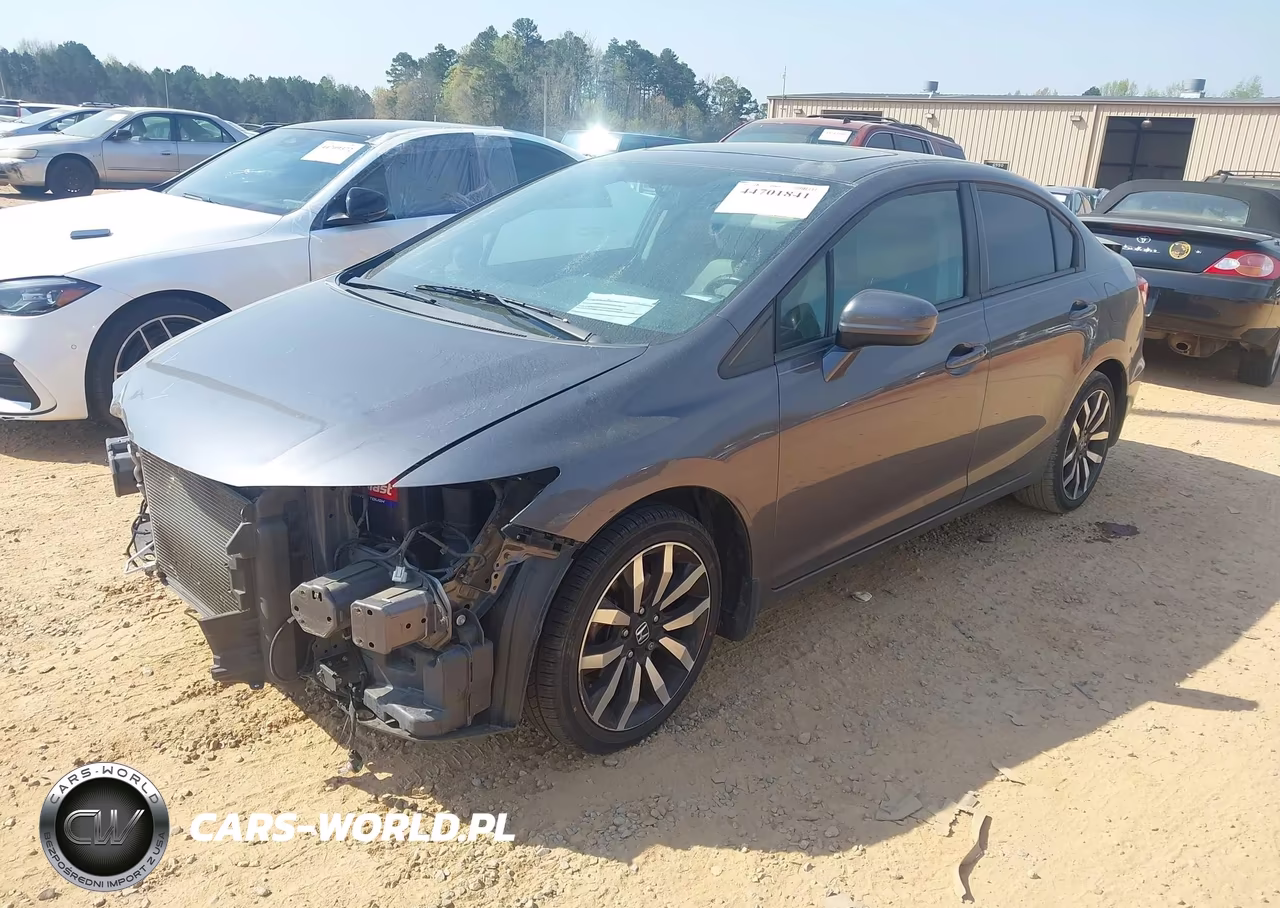 2015 Honda Civic Ex-L VIN:19XFB2F90FE061919 - 2