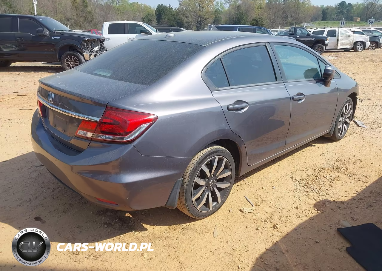 2015 Honda Civic Ex-L VIN:19XFB2F90FE061919 - 4
