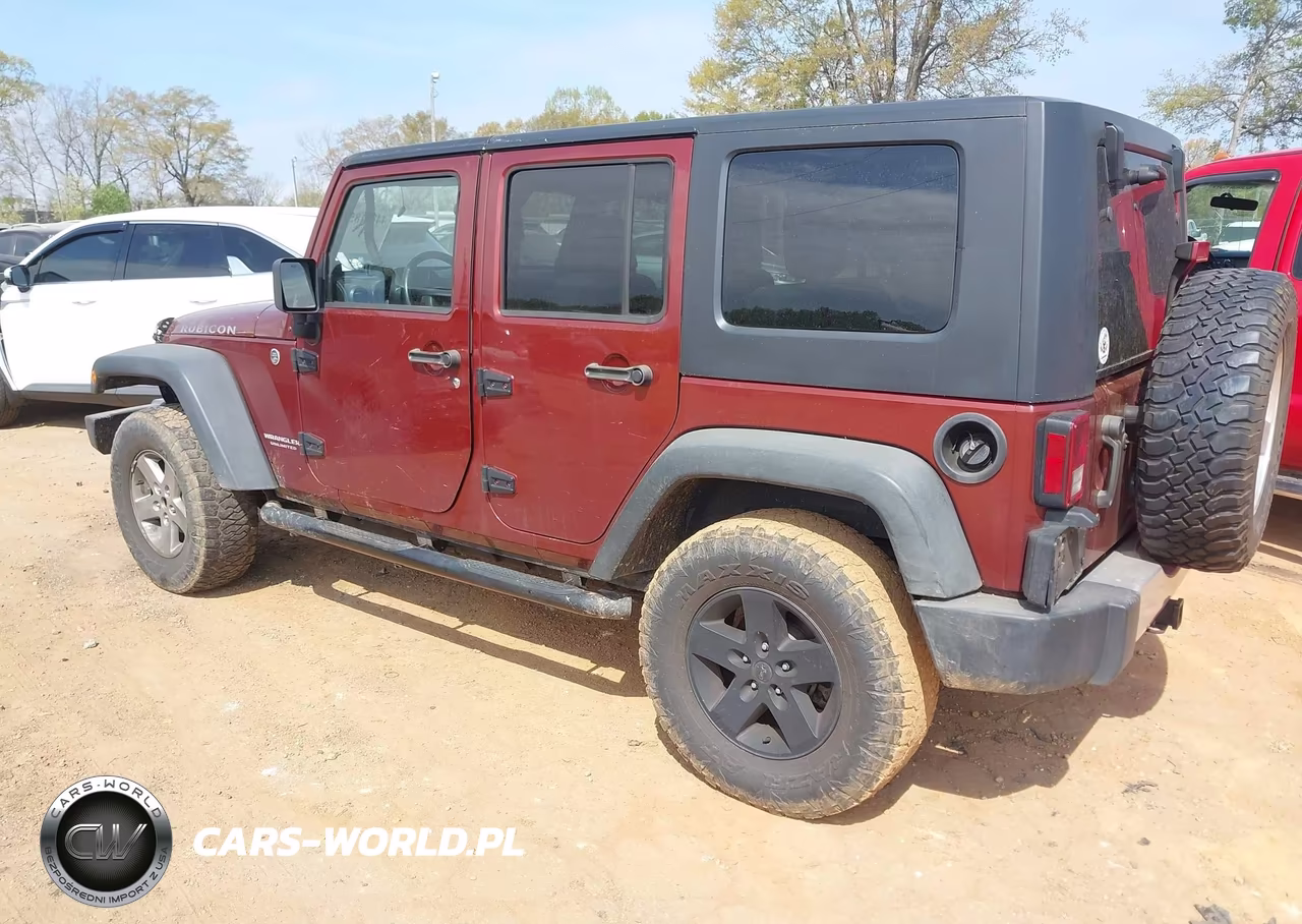 2008 Jeep Wrangler Unlimited Rubicon VIN:1J4GA69128L612148 - 3