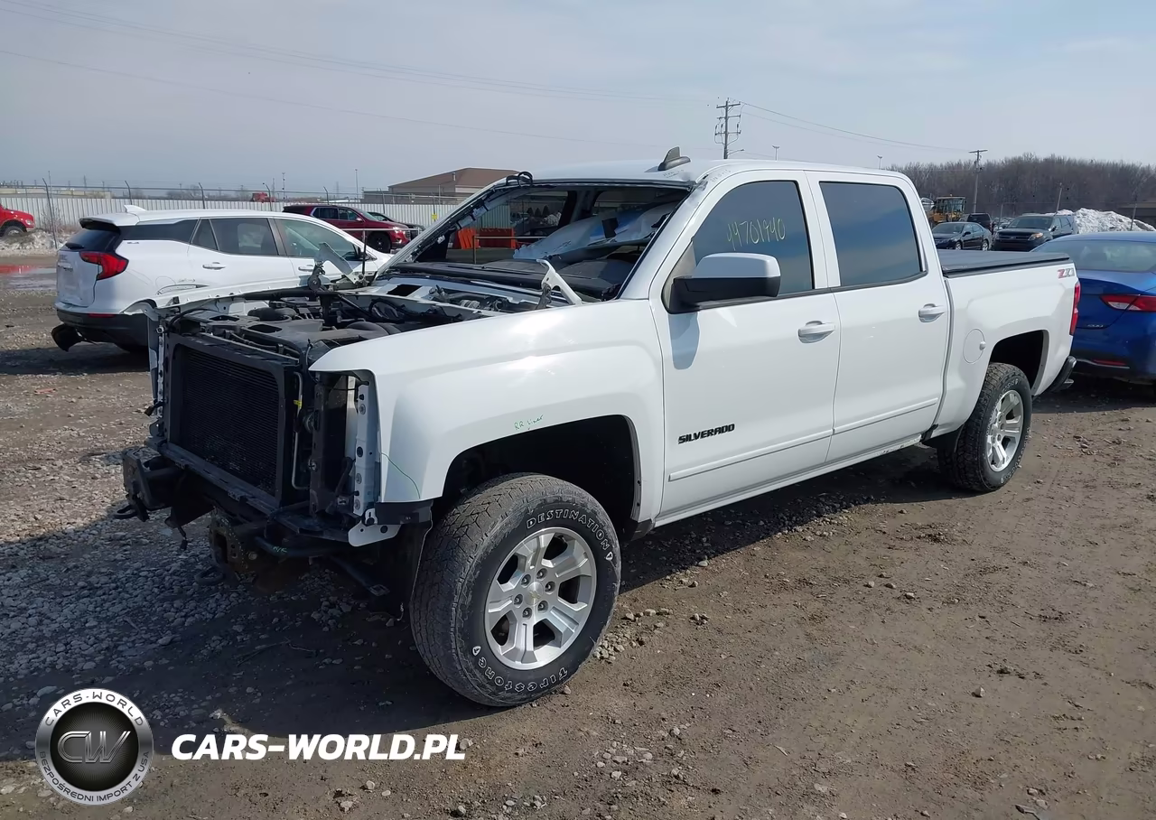 2018 Chevrolet Silverado 1500 2Lt VIN:3GCUKREC4JG116785 - 2