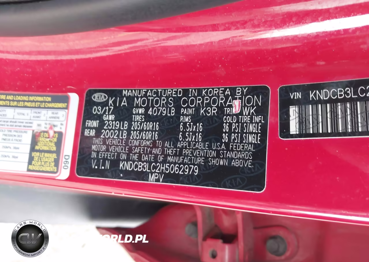 2017 Kia Niro Fe VIN:KNDCB3LC2H5062979 - 9