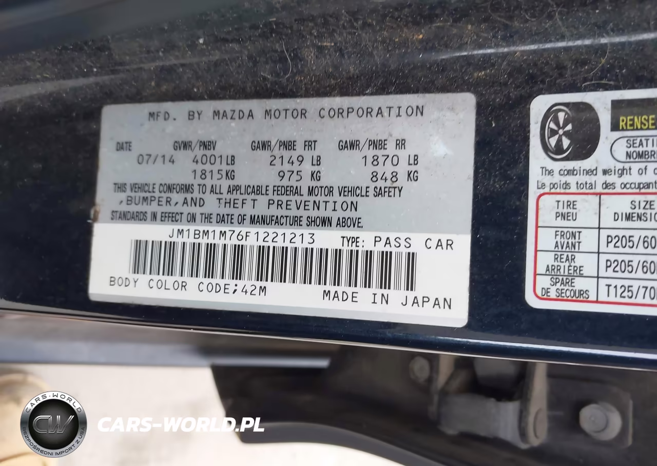 2015 Mazda Mazda3 I Grand Touring VIN:JM1BM1M76F1221213 - 9