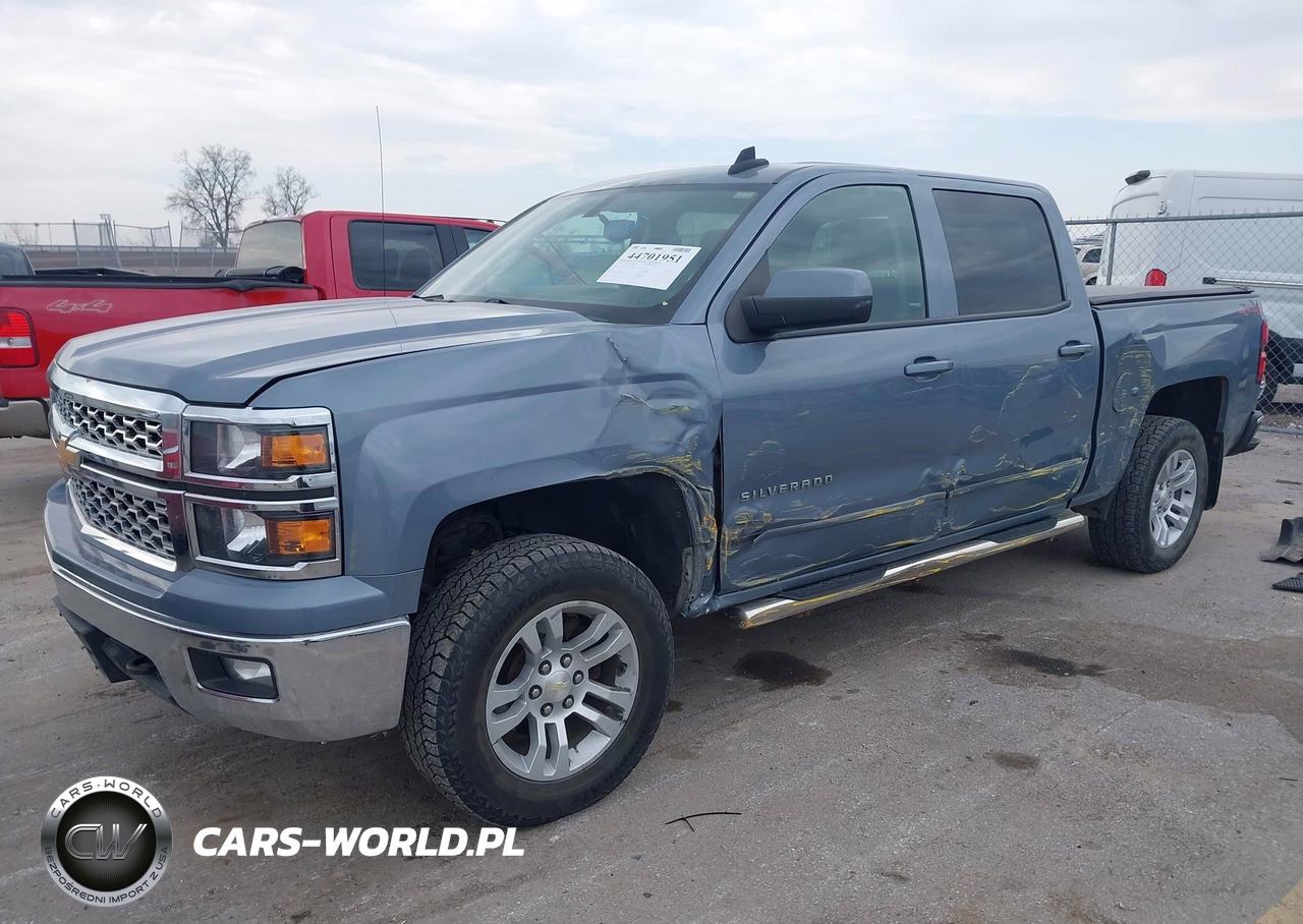 2015 Chevrolet Silverado 1500 1Lt VIN:3GCUKREC5FG308904 - 2