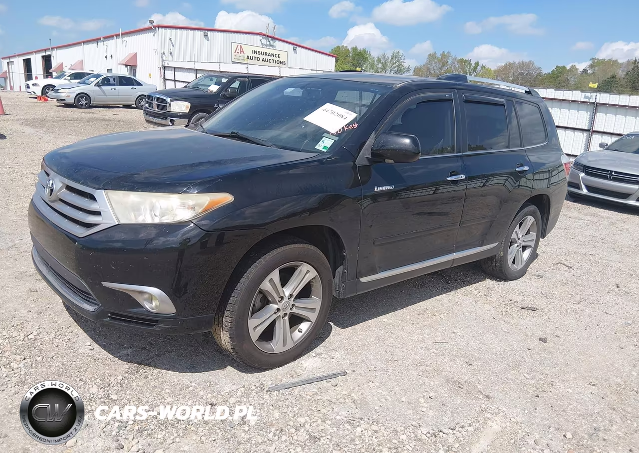 2011 Toyota Highlander Limited V6 VIN:5TDYK3EH3BS044166 - 2
