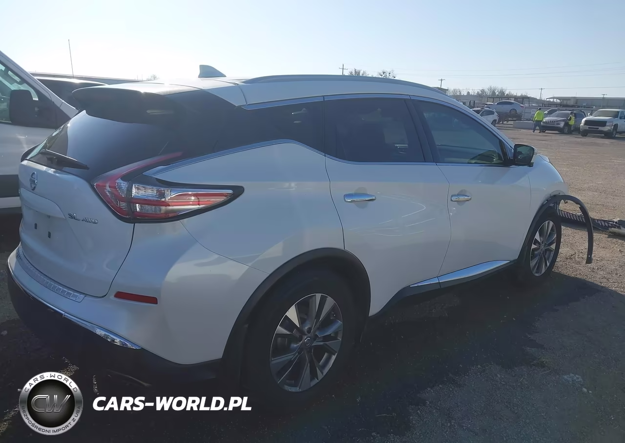2017 Nissan Murano Sl VIN:5N1AZ2MH3HN196550 - 4