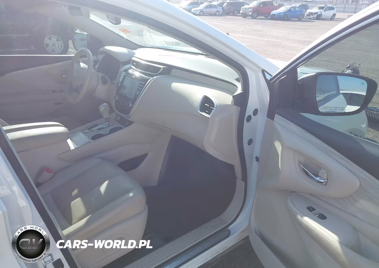 2017 Nissan Murano Sl VIN:5N1AZ2MH3HN196550 - 5