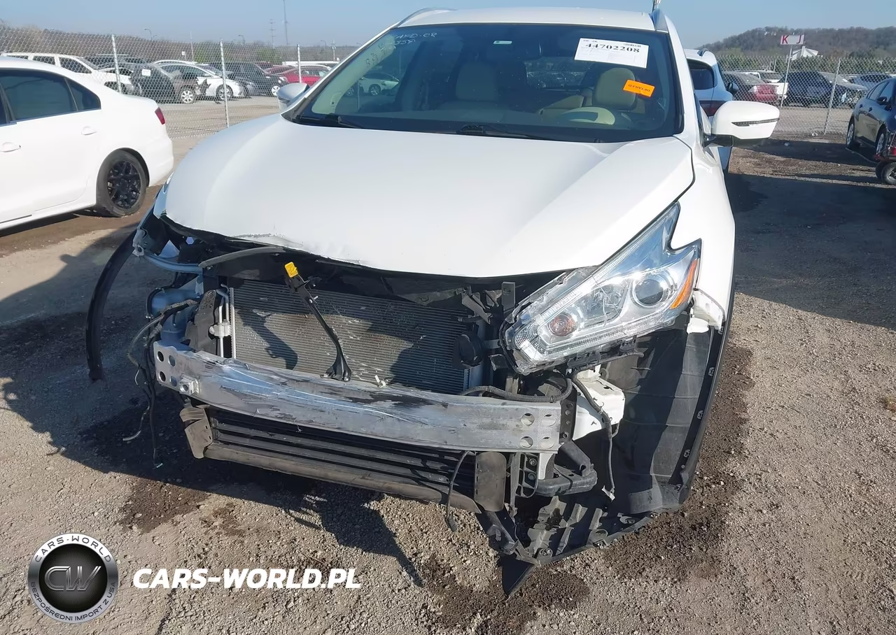 2017 Nissan Murano Sl VIN:5N1AZ2MH3HN196550 - 6
