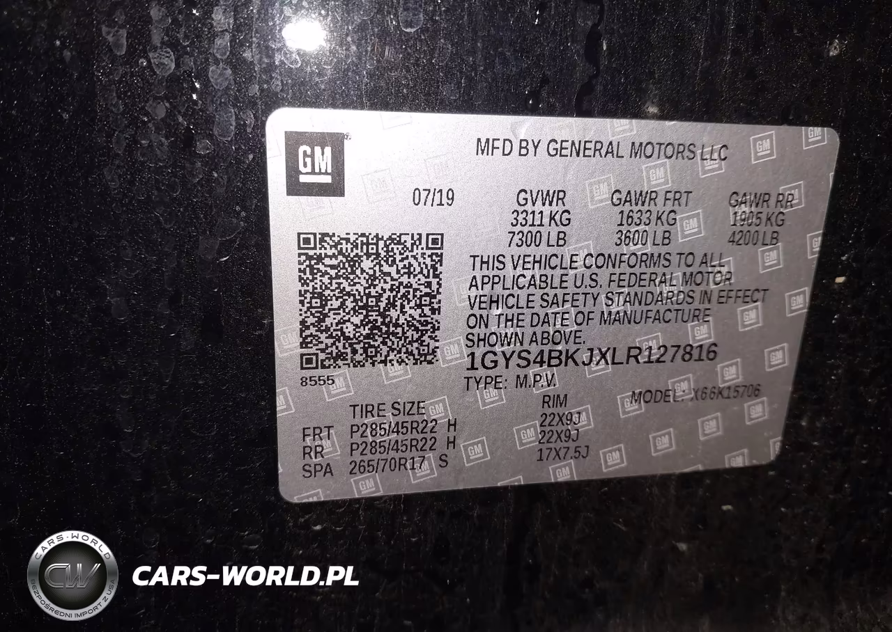 2020 Cadillac Escalade 4Wd Luxury VIN:1GYS4BKJXLR127816 - 9