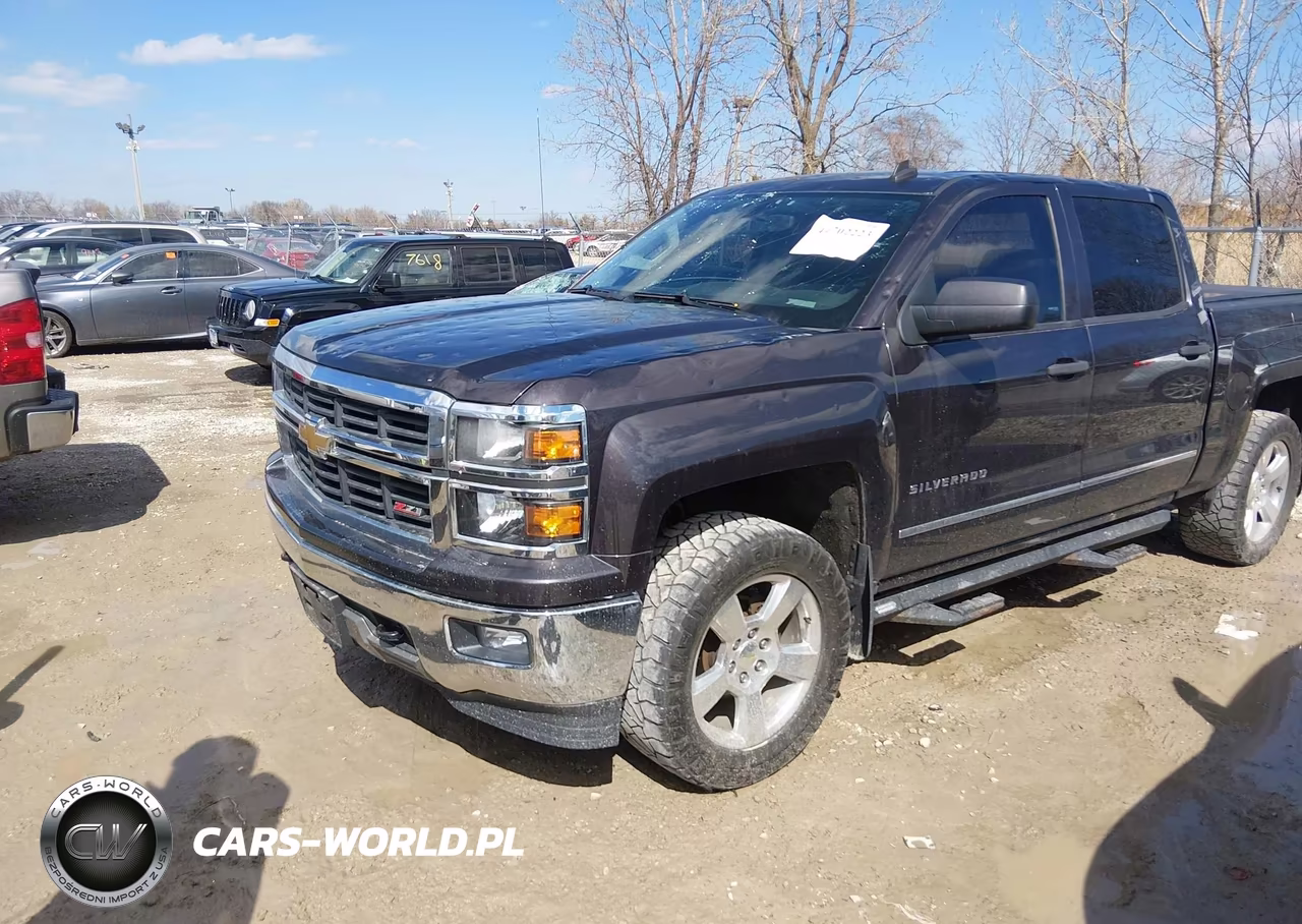 2014 Chevrolet Silverado 1500 2Lt VIN:3GCUKREC1EG382903 - 2