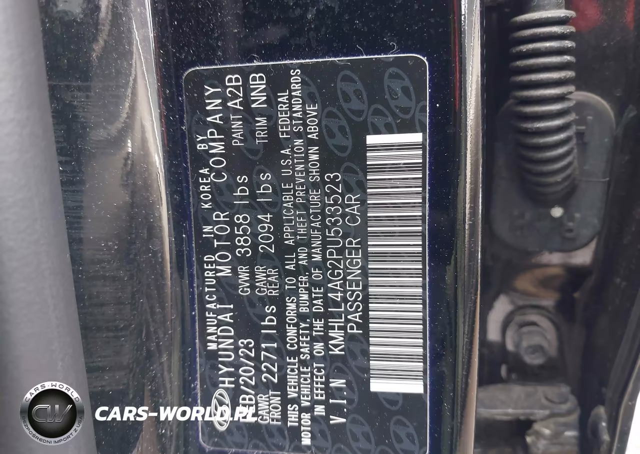 2023 Hyundai Elantra Se VIN:KMHLL4AG2PU533523 - 9