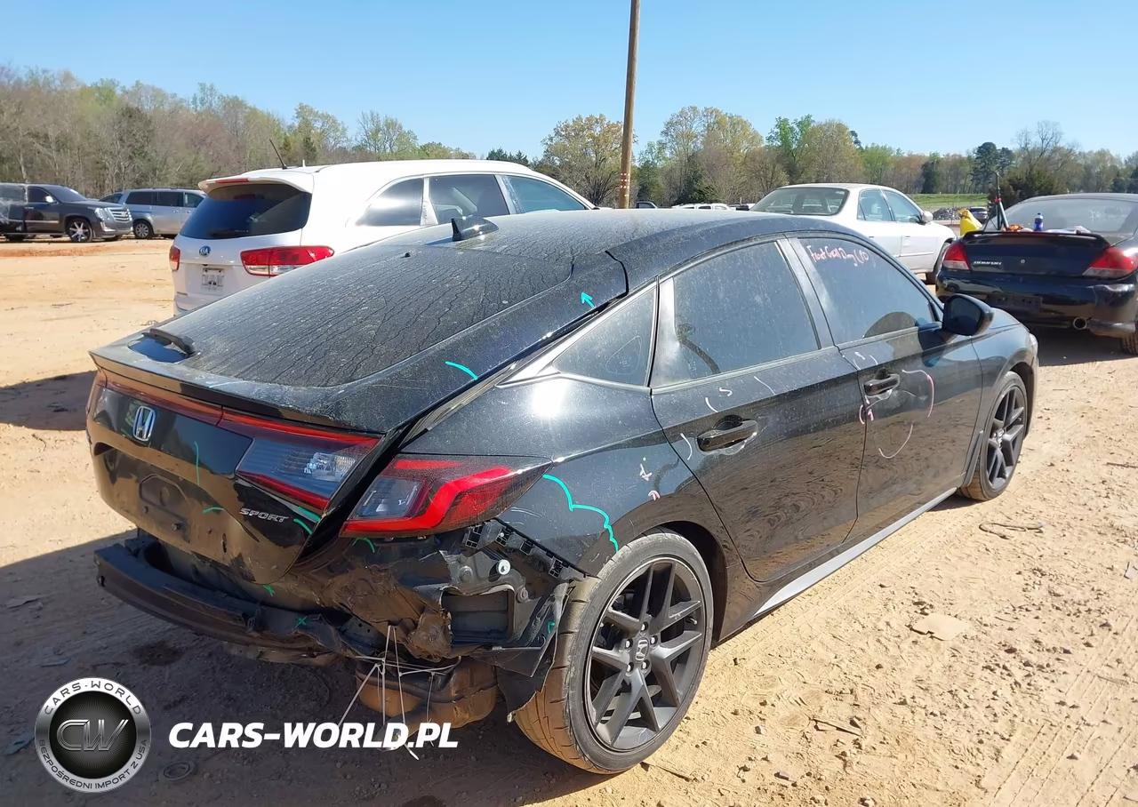 2022 Honda Civic Sport VIN:19XFL2H84NE006549 - 4