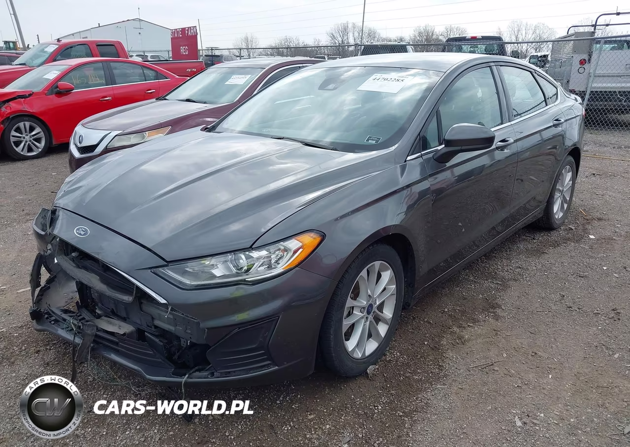 2020 Ford Fusion Se VIN:3FA6P0HD0LR164193 - 2