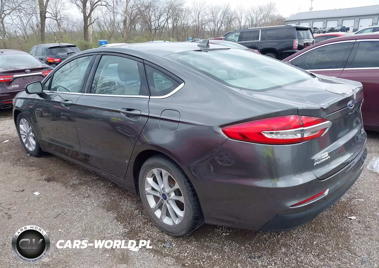 2020 Ford Fusion Se VIN:3FA6P0HD0LR164193 - 3