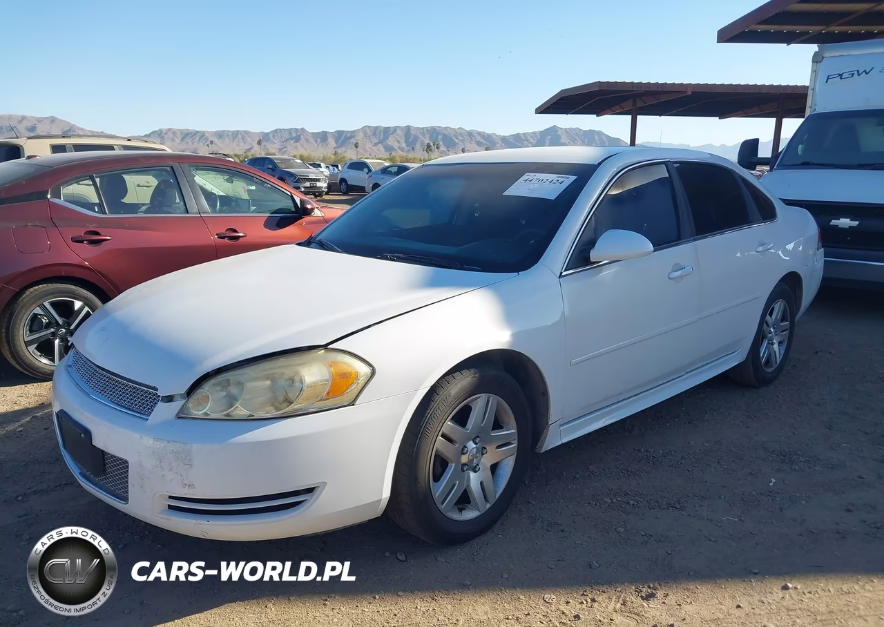 2012 Chevrolet Impala Lt VIN:2G1WG5E32C1326518 - 2