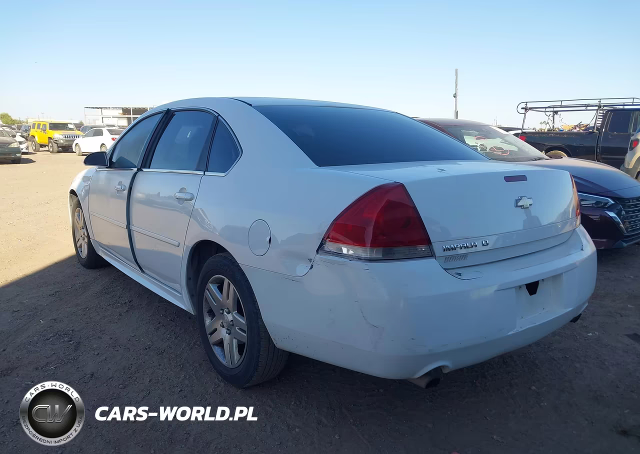 2012 Chevrolet Impala Lt VIN:2G1WG5E32C1326518 - 3