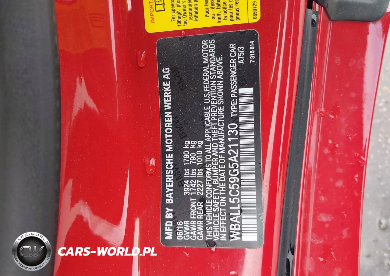 2016 BMW Z4 Sdrive28I VIN:WBALL5C59G5A21130 - 9
